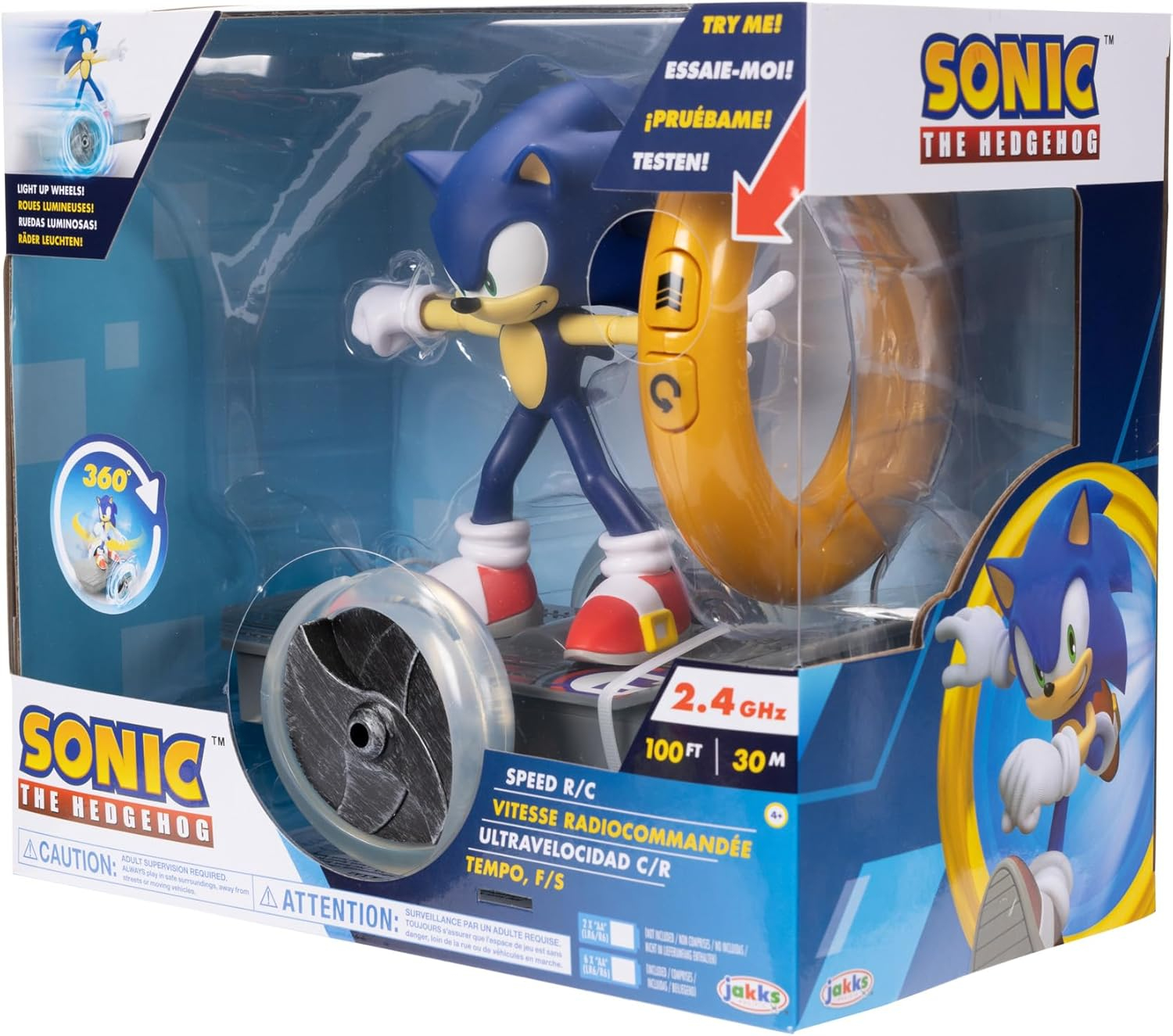 JAKKS Pacific Sonic The Hedgehog Speed RC Vehicle – image 6