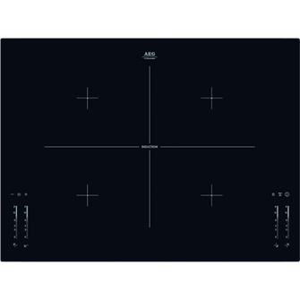 AEG HK764400IB hob Black Built-in Zone induction hob 4 zone(s)