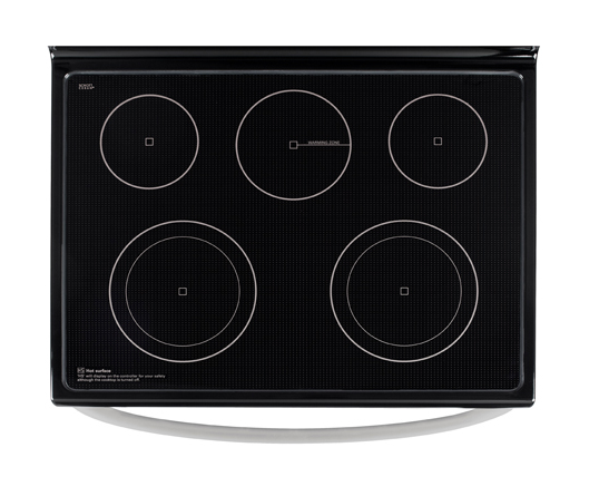 LG LRE6385ST cooker Freestanding cooker Electric Stainless steel – image 5