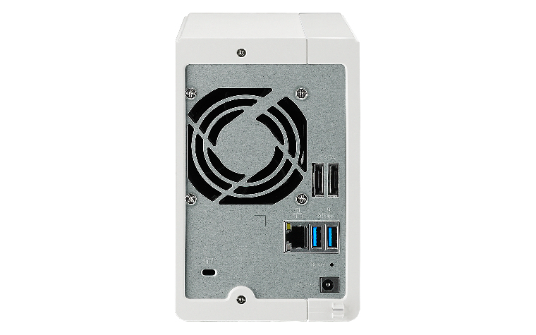QNAP TS-220 NAS Tower Marvell 0.512 GB DDR3 6 TB HDD QNAP Turbo System White