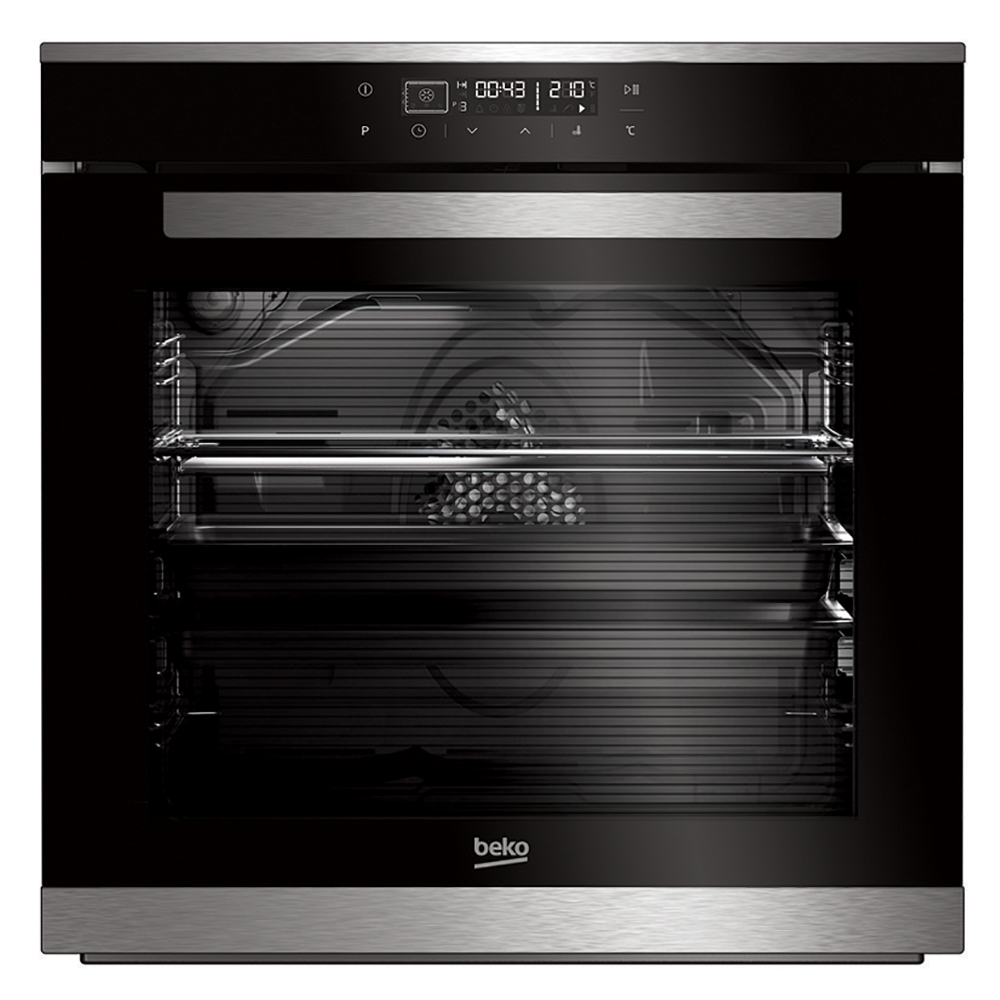 Beko BIM35401XMS 82 L Black, Stainless steel