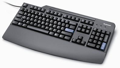 Lenovo 41A5100 Tastatur Universal USB US Englisch Schwarz