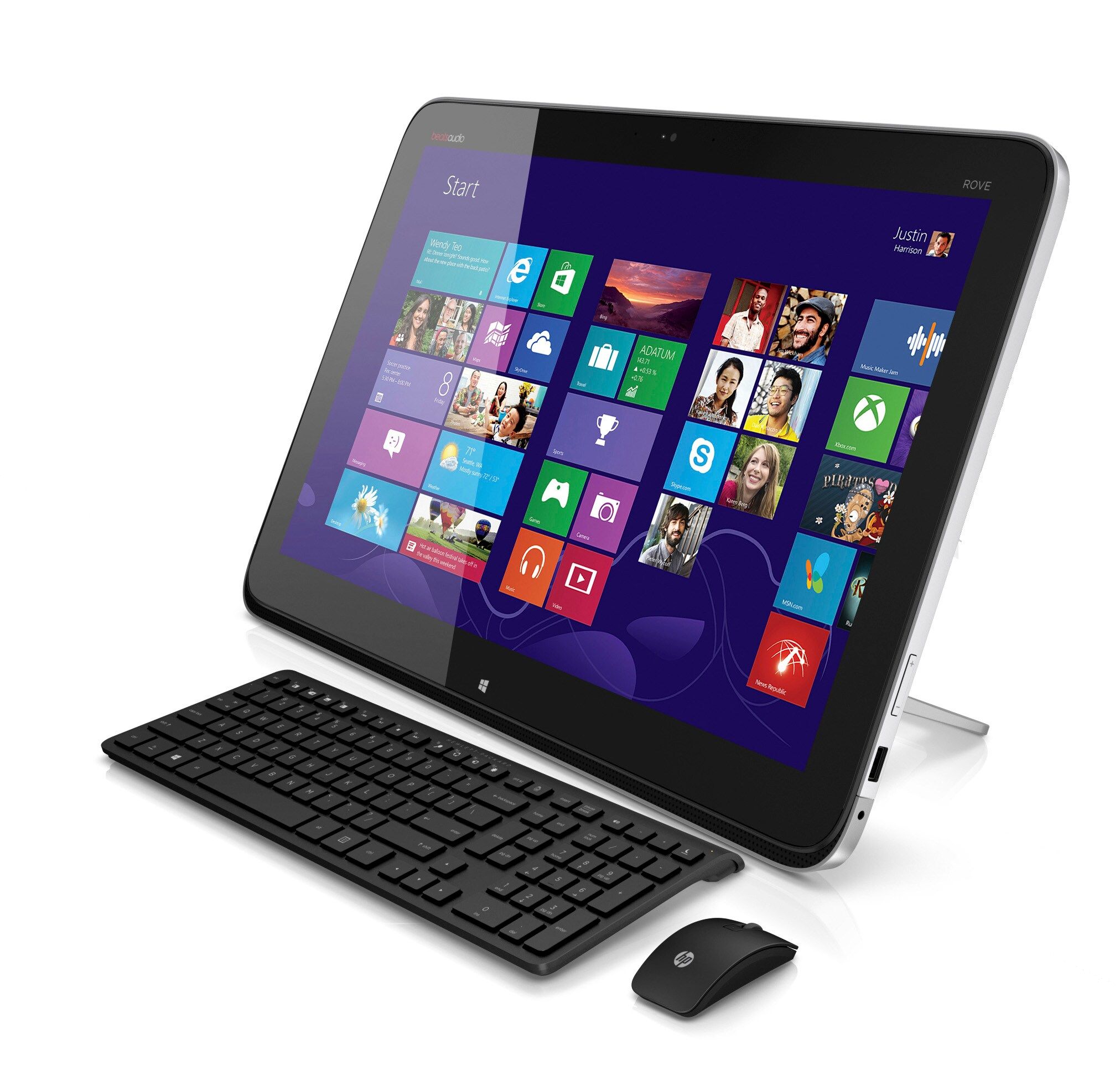HP ENVY Rove 20-k001tu Mobile All-in-One Desktop PC