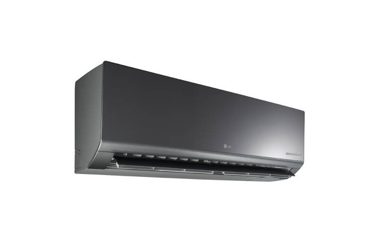 LG MS18AWR Air conditioner indoor unit Black – image 3