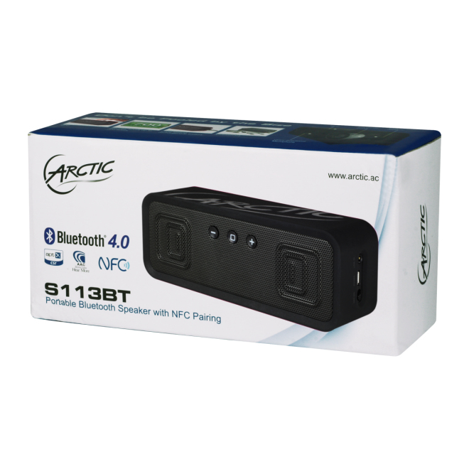 ARCTIC S113 BT (Black) – Mobile Bluetooth Speaker image 10