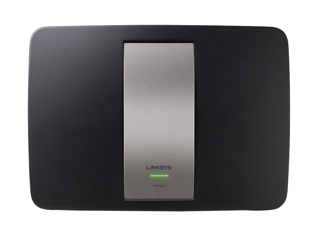 Linksys EA6400 wireless router Gigabit Ethernet Dual-band (2.4 GHz / 5 GHz) Black