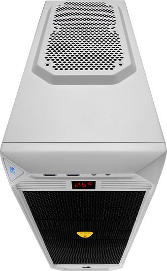 Aerocool VS-92 White Edition Midi Tower Black, White image 5