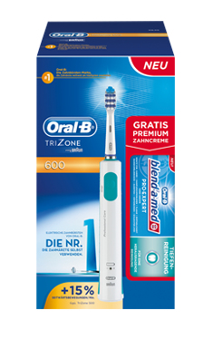 Braun Oral-B TriZone 600 + blend-a-med Pro Expert