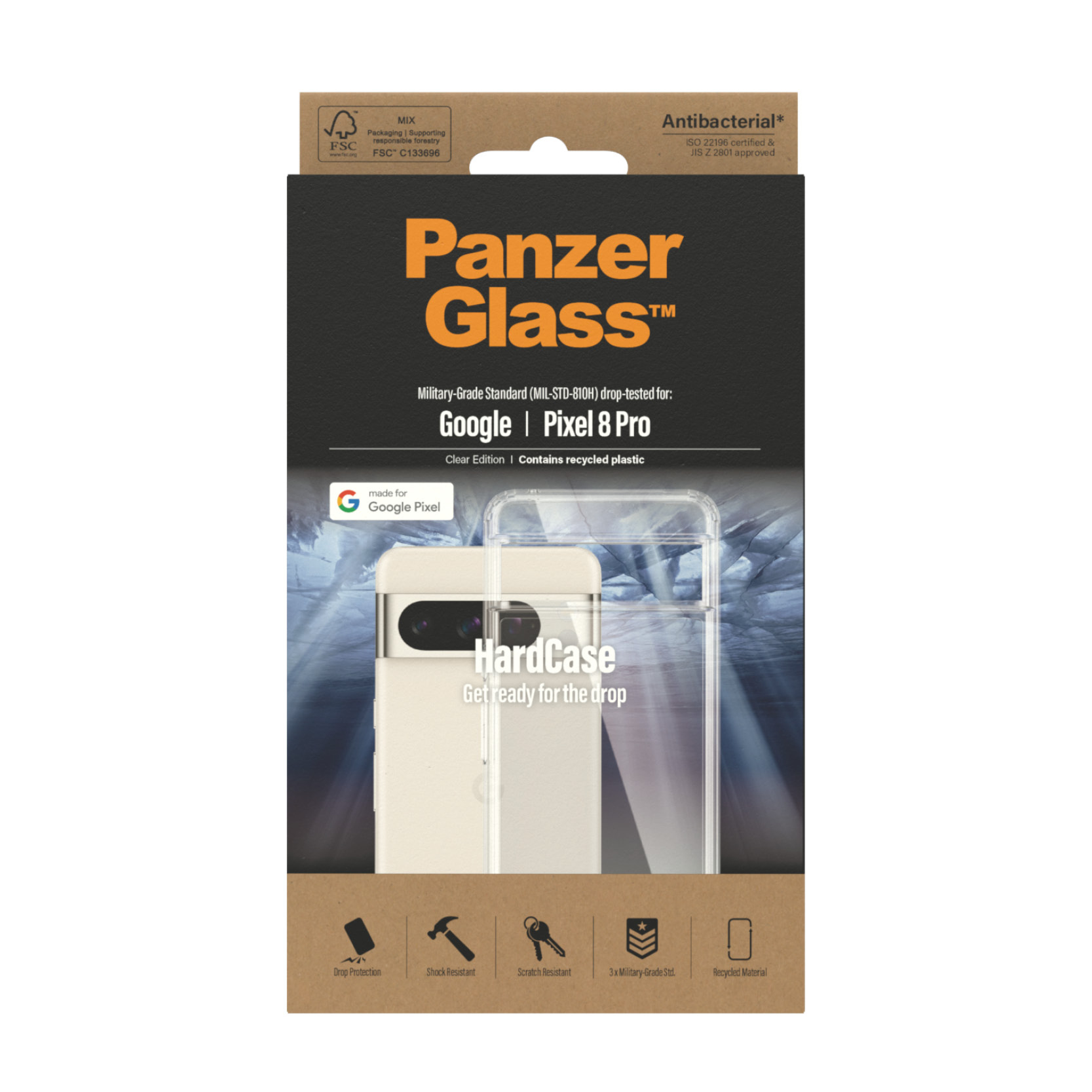 PanzerGlass® HardCase Transparent Google Pixel 8 Pro – image 3