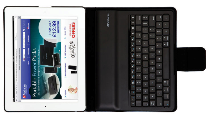 Verbatim 98040 mobile device keyboard Bluetooth Grey – image 2