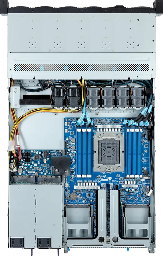 GIGABYTE R163-Z32-AAH2 LGA 6096 Rack (1U) Black, Steel – image 3
