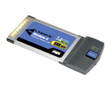 Linksys Wireless-G Notebook Adapter with SRX400
