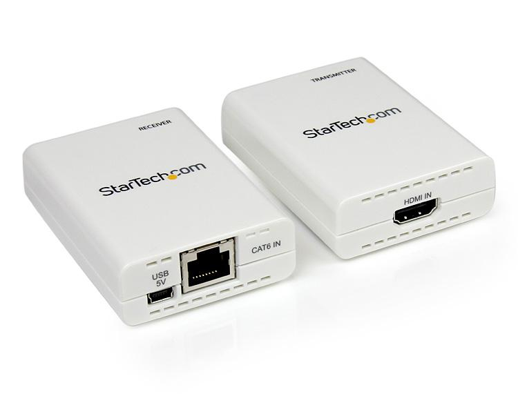 StarTech.com ST121HD25 AV extender AV transmitter & receiver White – image 1