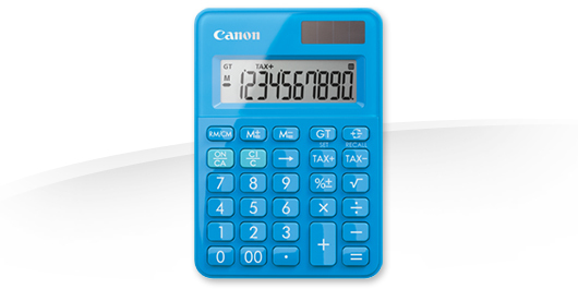 Canon LS-100T calculator Pocket Basic Blue