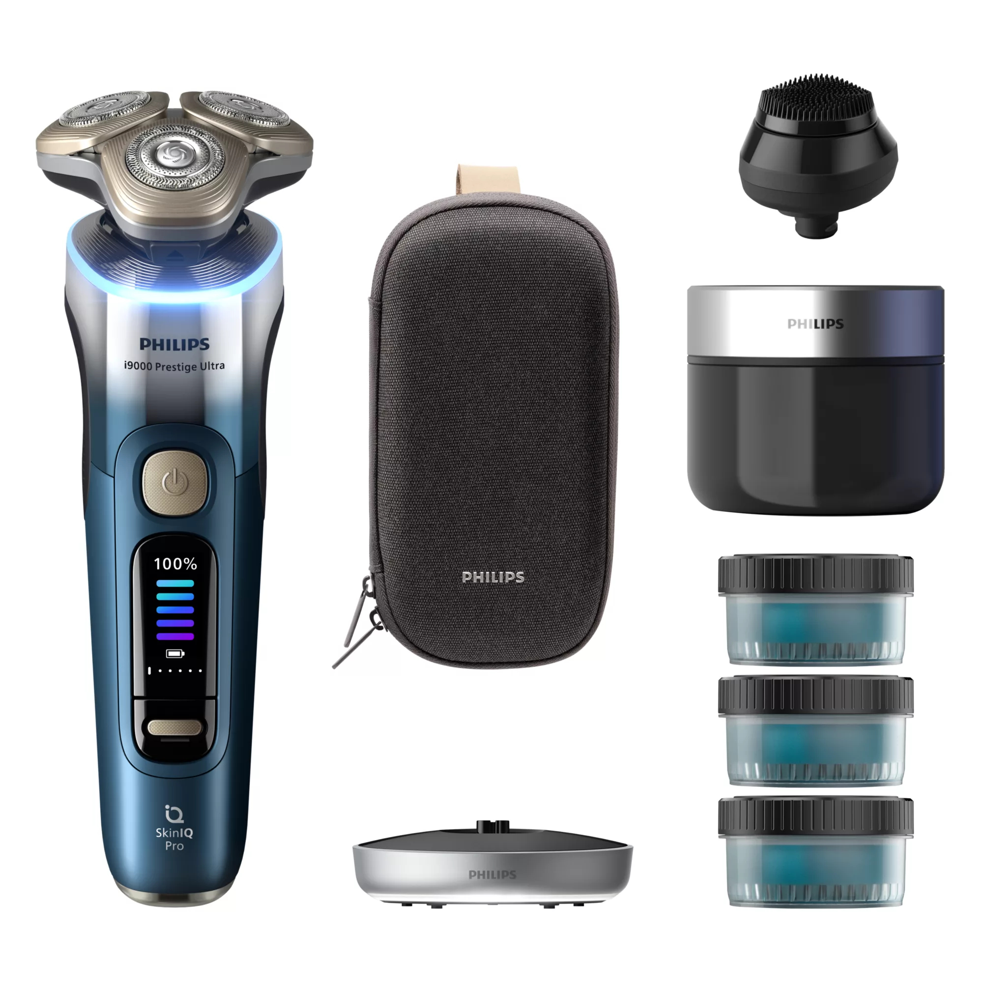 Philips XP9406/79 men's shaver Rotation shaver Trimmer Blue