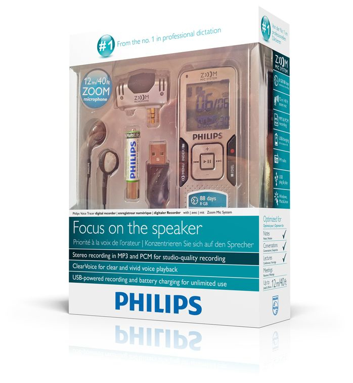 Philips Voice Tracer digital recorder LFH0884/27 – image 3