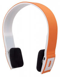 Manhattan 178747 headphones/headset Wireless Head-band Calls/Music Bluetooth Orange – image 2