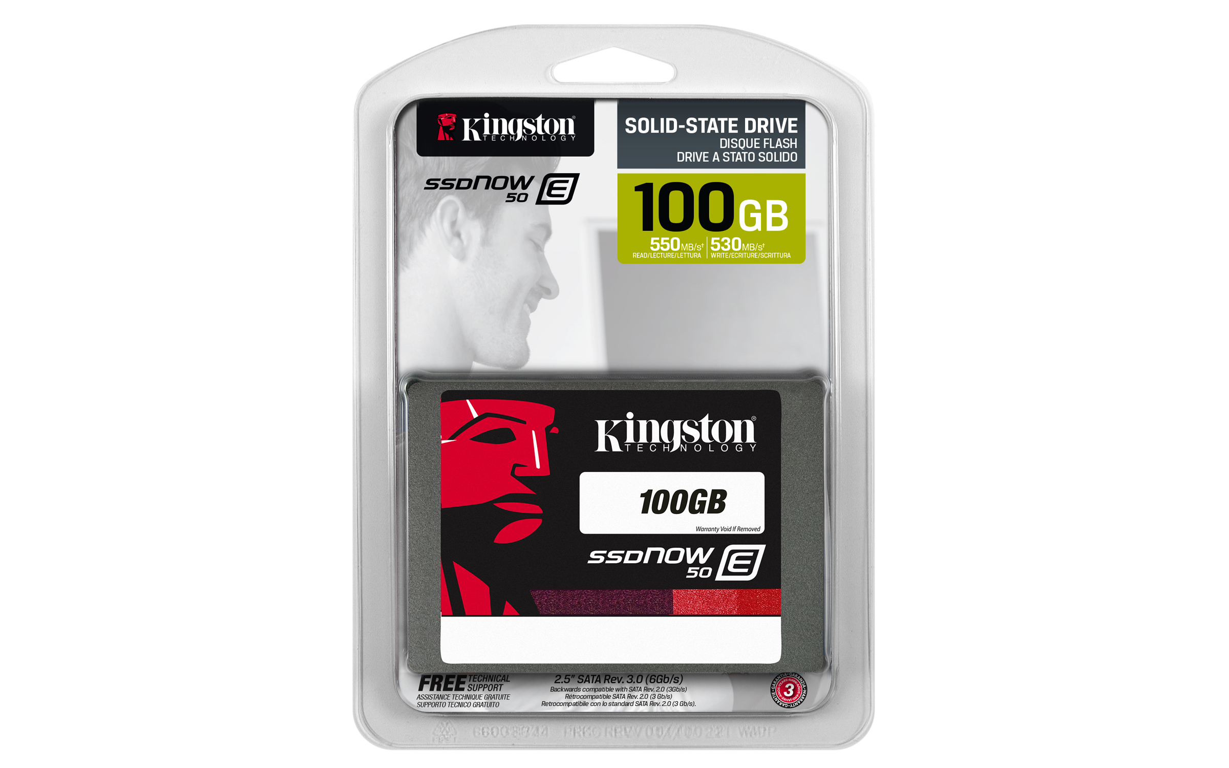 Kingston Technology SE50S37/100G internal solid state drive 100 GB 2.5″ Serial ATA III MLC image 3