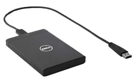 DELL 500GB USB 3.0 external hard drive 5400 RPM 2.5″ Micro-USB B 3.2 Gen 1 (3.1 Gen 1) Black image 3