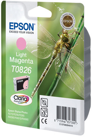Epson T0826 Light Magenta Ink Cartridge