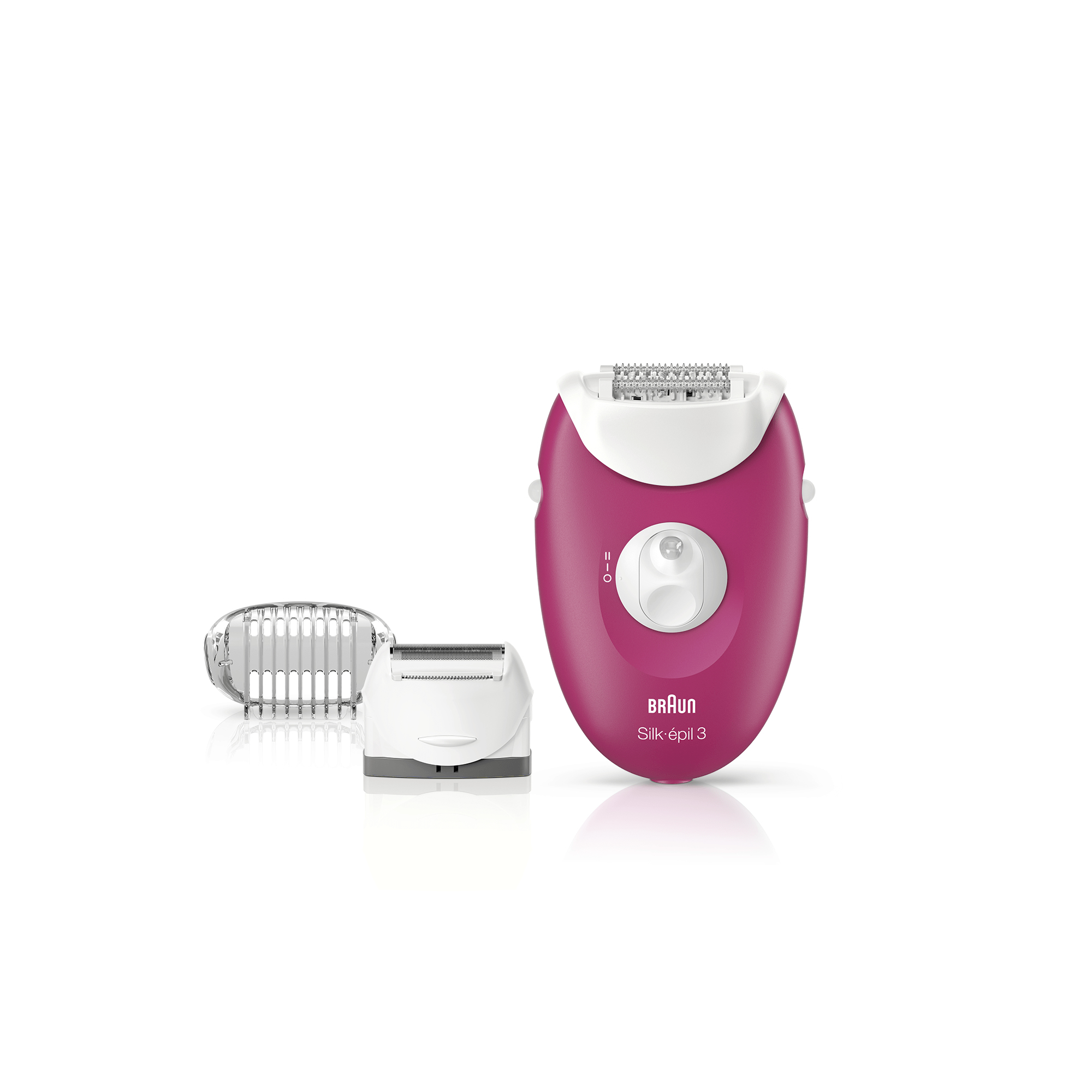 Braun Silk-épil 3 81682969 epilator 20 tweezers White, Pink – image 4