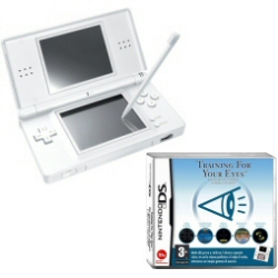 Nintendo DS Lite + Training for Your Eyes – image 1