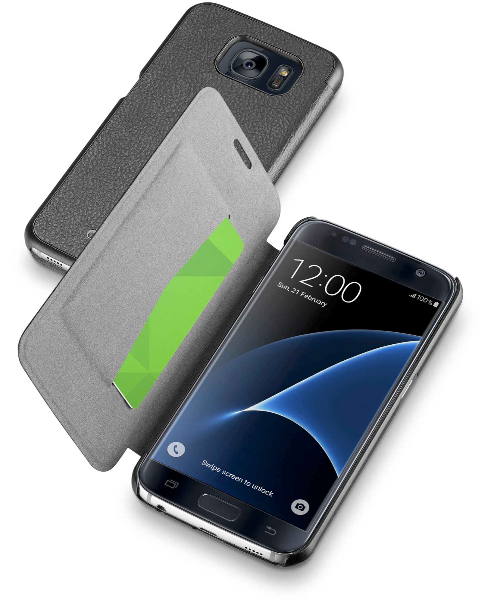 Cellularline Book Essential Pocket - Galaxy S7