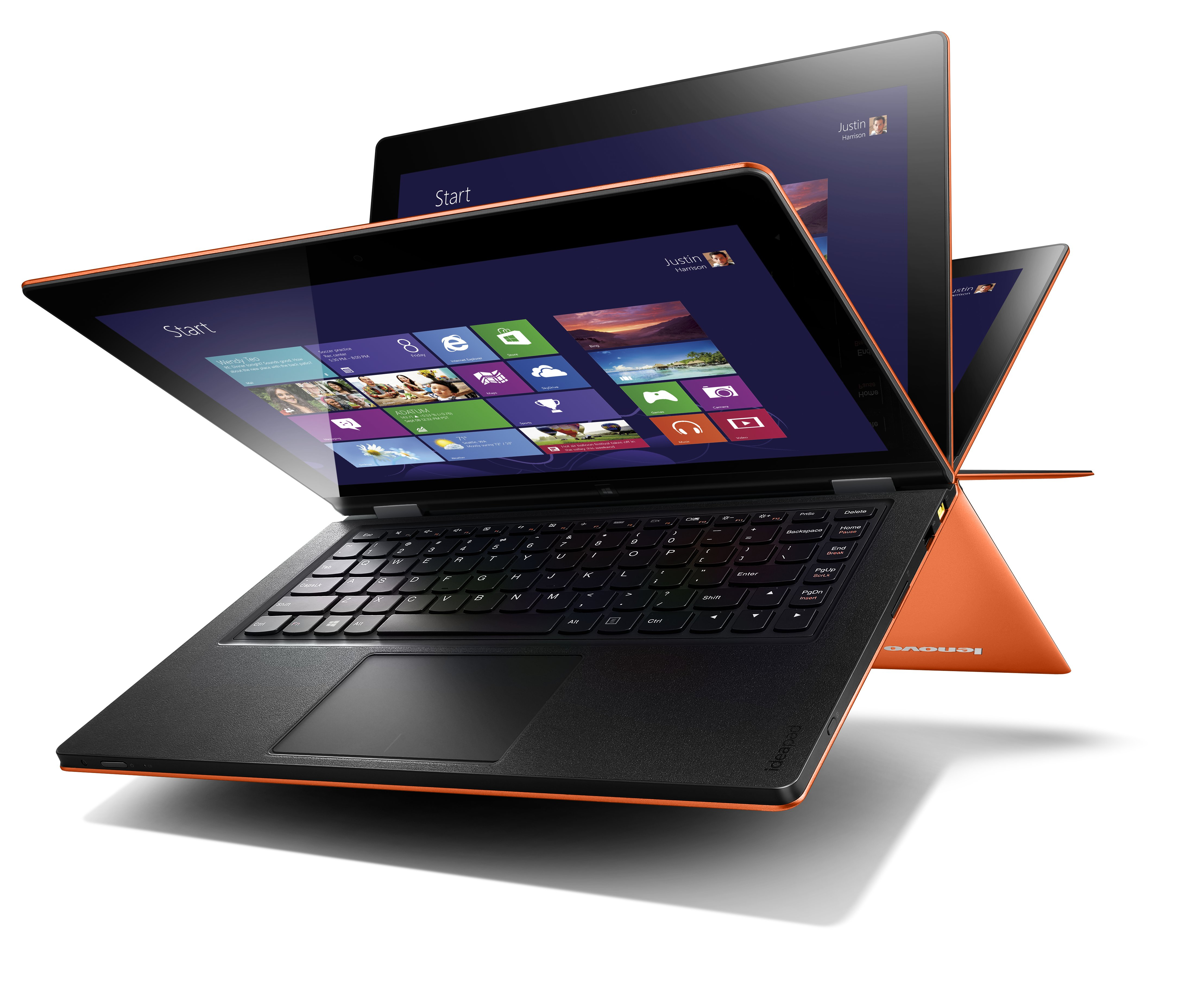 ぐるっと回るタッチパネル　WRブルーの レノボ YOGA13　最終価格 ぐるっと回るタッチパネルWRブルーの レノボ YOGA13最終価格