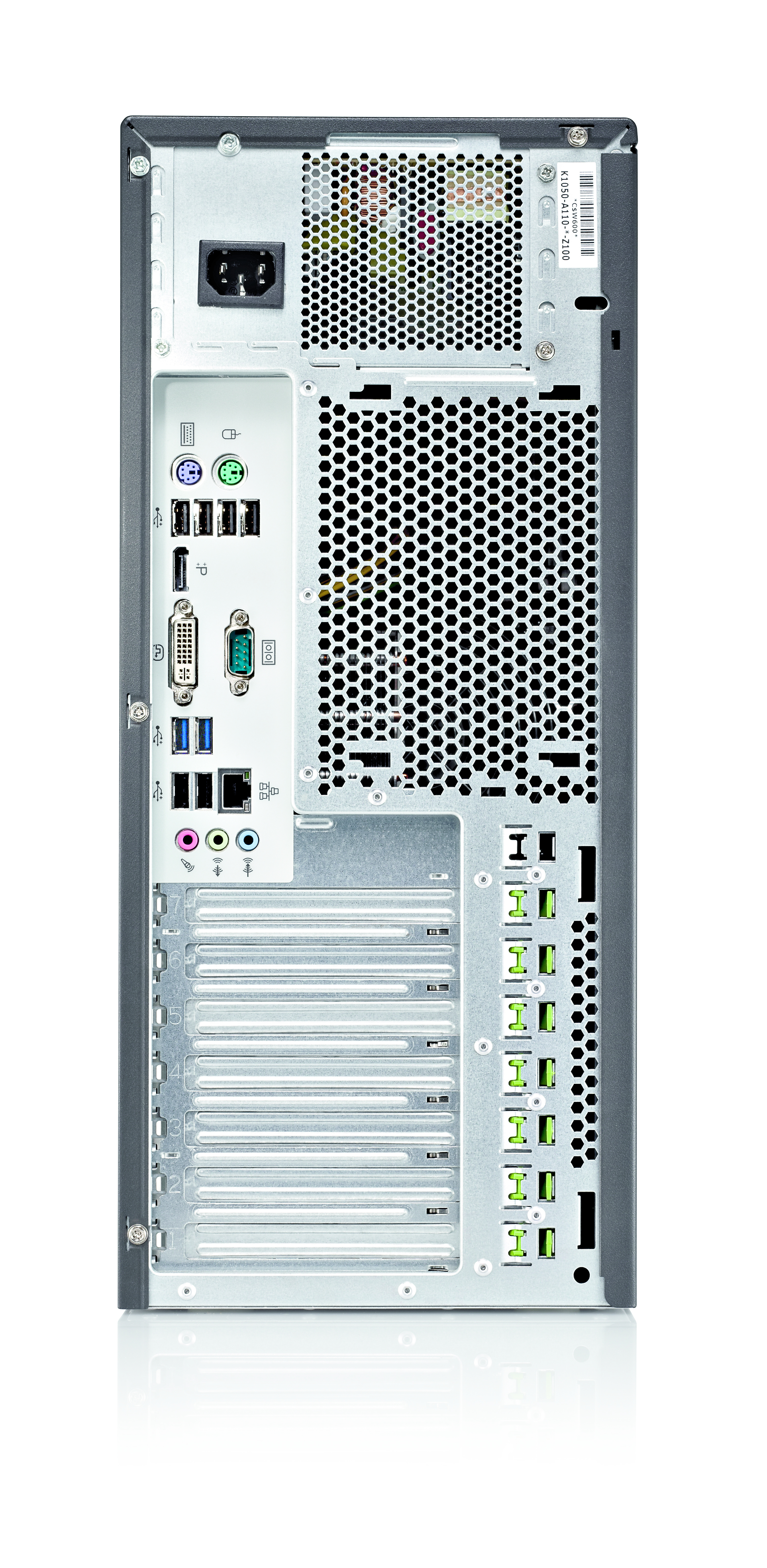 Fujitsu CELSIUS W520 Intel® Xeon® E3 V2 Family E3-1225V2 4 GB DDR3-SDRAM 1 TB HDD Windows 8 Pro Tower Workstation Black image 3