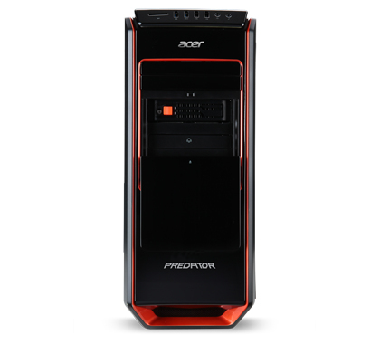 Acer Predator 605 Intel® Core™ i5 i5-4440 8 GB DDR3-SDRAM 1 TB HDD NVIDIA® GeForce® GTX 680 Windows 8 PC Black, Orange image 2