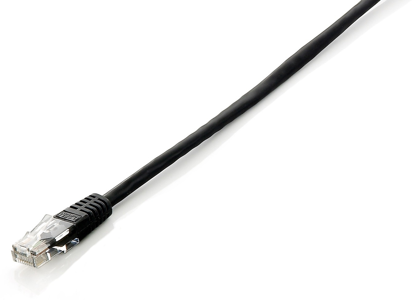 LATIGUILLO UTP/RJ45  0.5 METROS FLEXIBLE CAT6 NEGRO