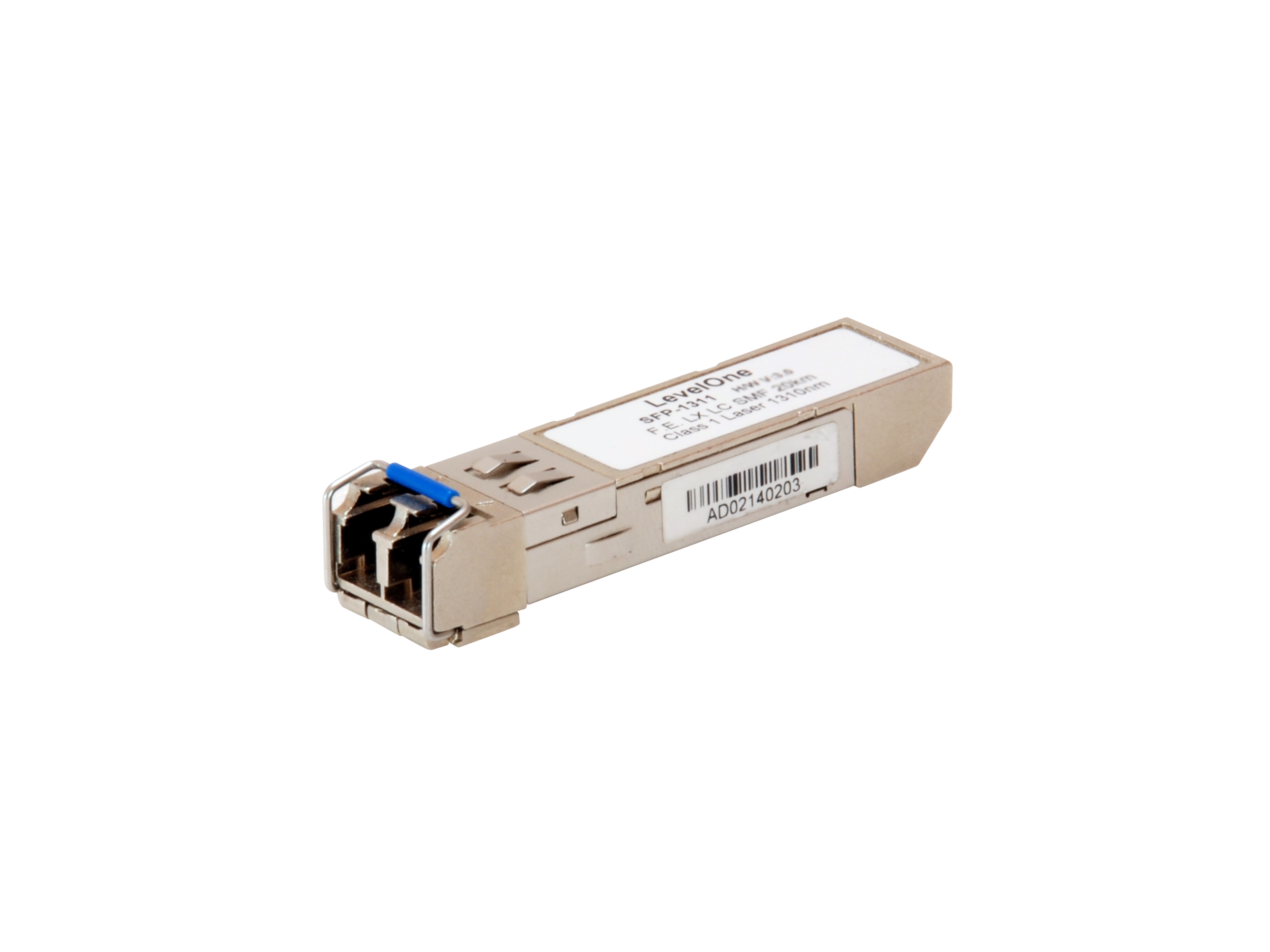 LevelOne SFP-1311 modulo del ricetrasmettitore di rete Fibra ottica 155 Mbit/s 1310 nm (155M SMF SFP TRANSCEIVER)