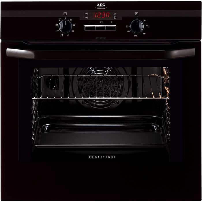 AEG B3191B inb solo oven zwart