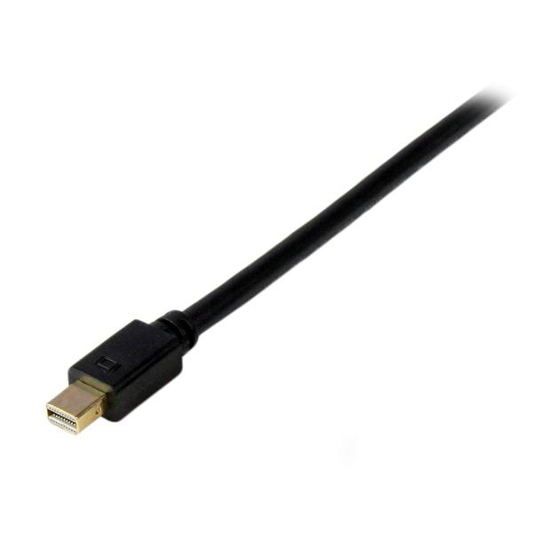صورة كابل محول StarTech.com MDP2VGAMM10B Mini DisplayPort إلى VGA، 3 متر، أسود