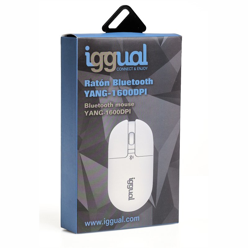 iggual IGG318027 mouse Travel Ambidextrous Bluetooth 1600 DPI – image 4