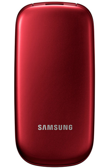 Samsung E1272 4.5 cm (1.77") 82.9 g Red – image 2