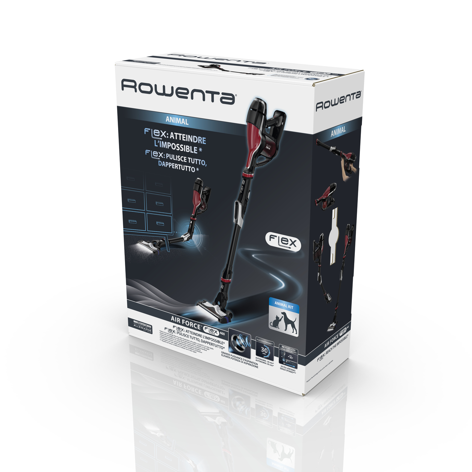 Rowenta RH9293 2-in-1 stick vacuum Battery Dry Bagless – image 7