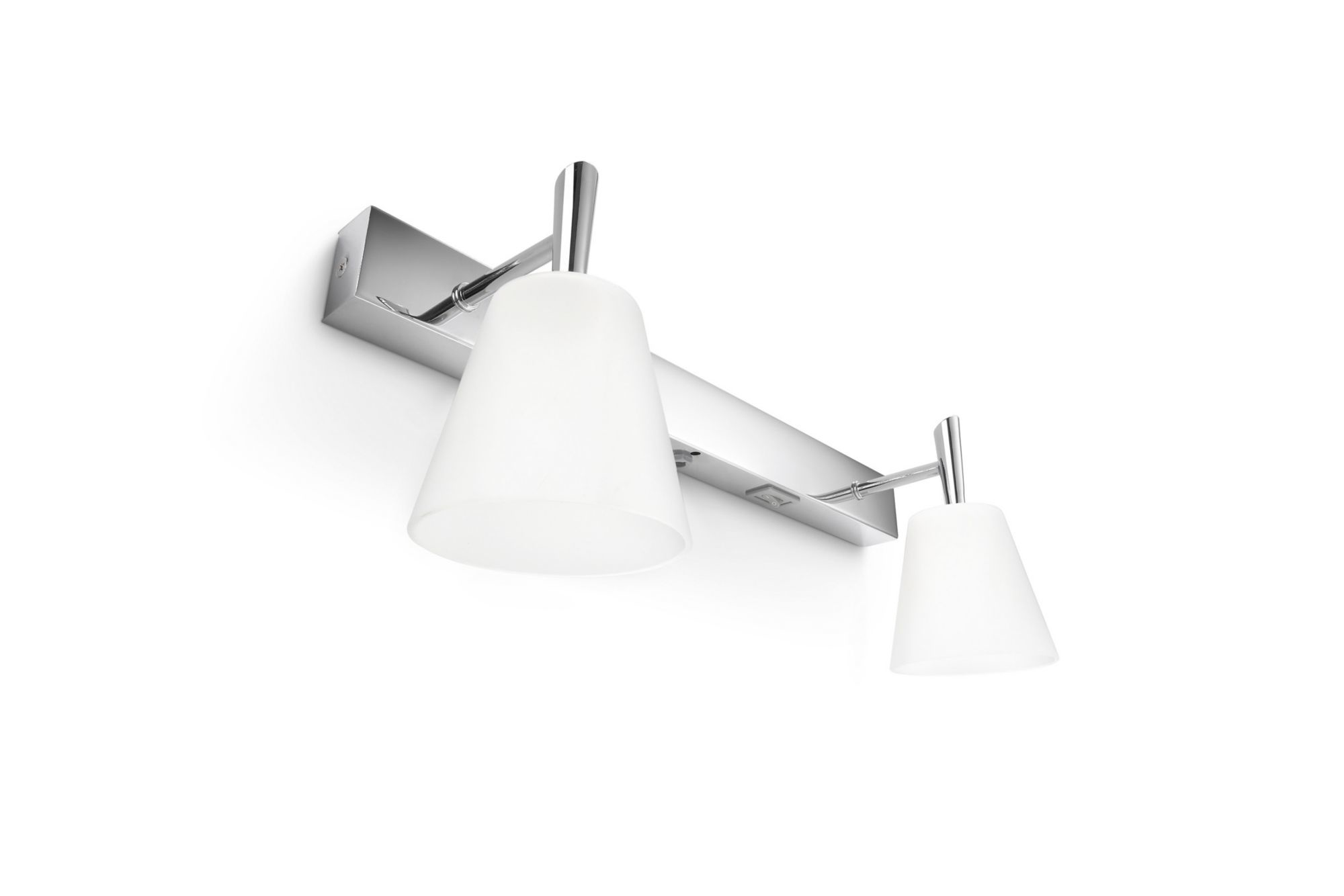 صورة Philips myBathroom إضاءة حائط زجاج كروم 2 لمبة G9