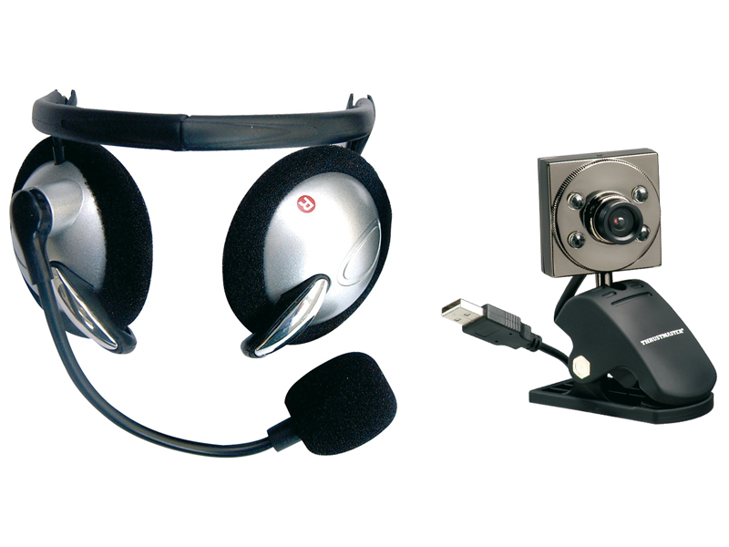Hercules Webcam classic + Headset