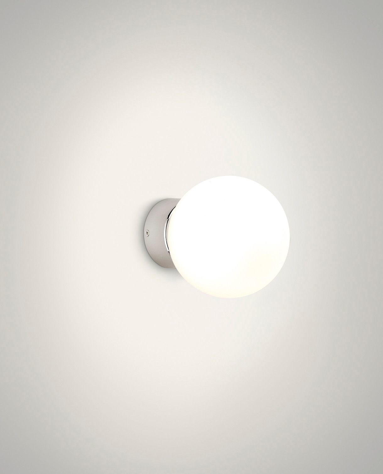 صورة إضاءة جدارية Philips myBathroom 340531116، كروم، مستديرة، G9