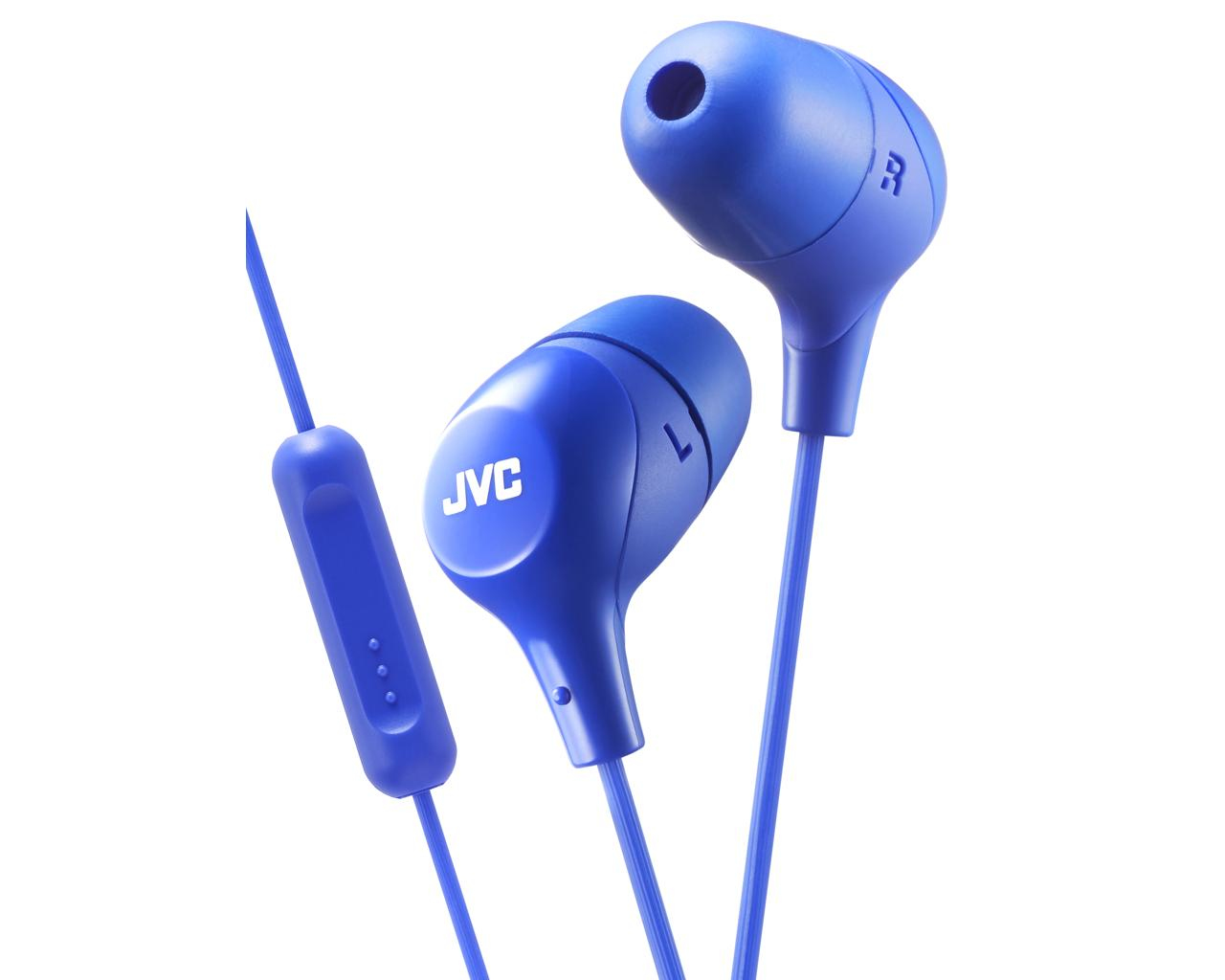 JVC HA-FX38M-A-E Inner ear headphones with remote & microphone – image 1