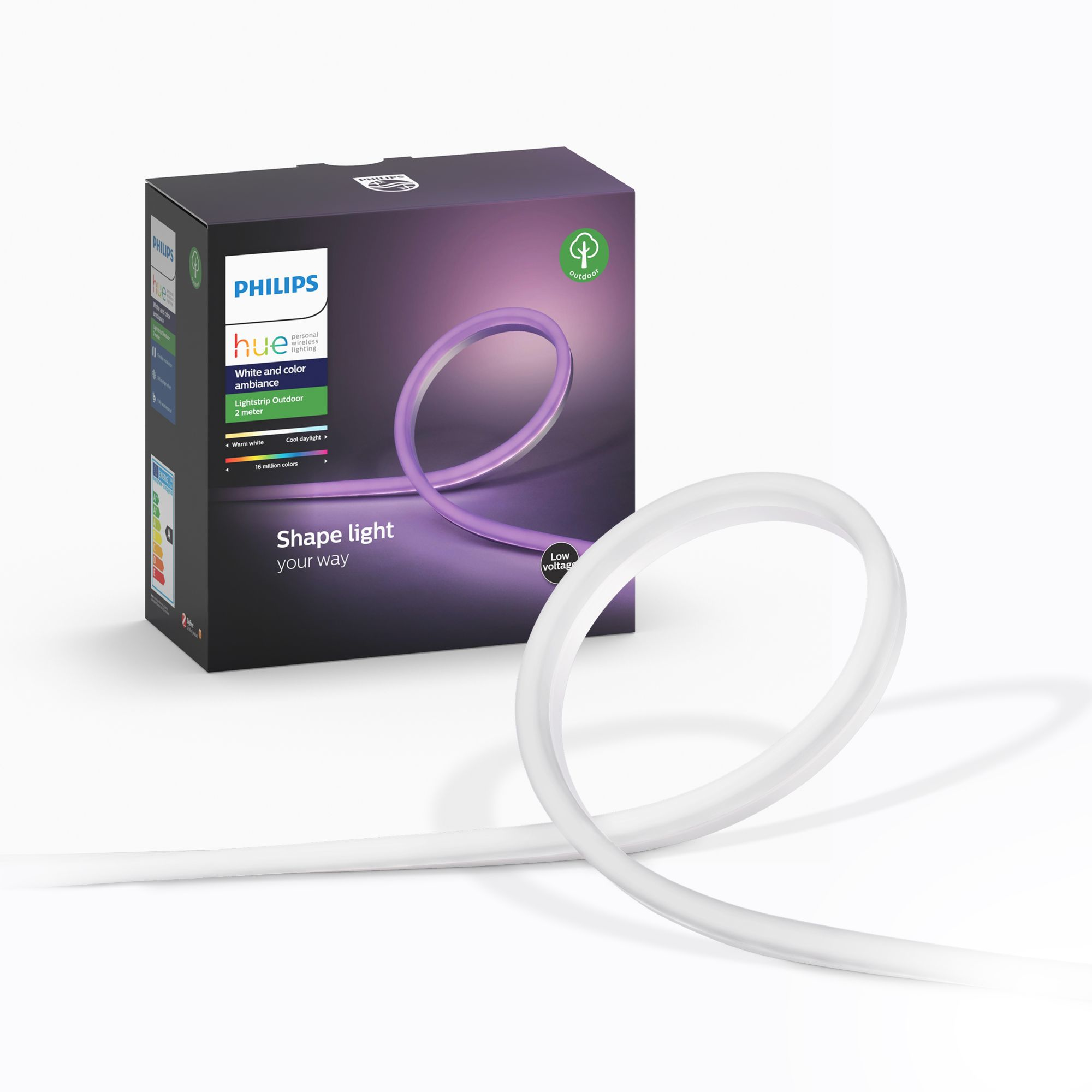 Philips by Signify Philips Hue White and colour ambience Lightstrip Outdoor 2 metre – image 9