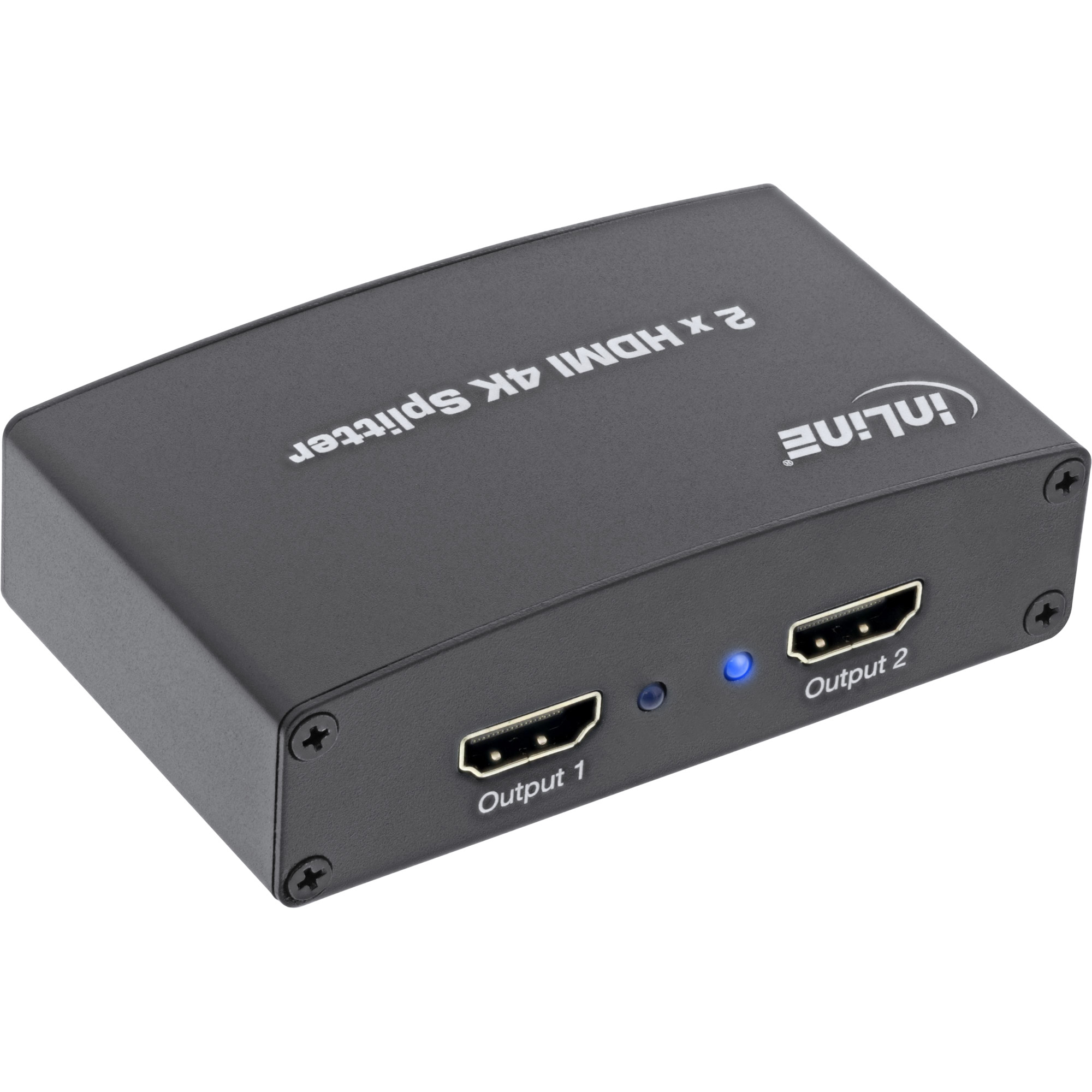InLine HDMI Splitter/Distributor, 2-port, 4K2K compatible – image 2