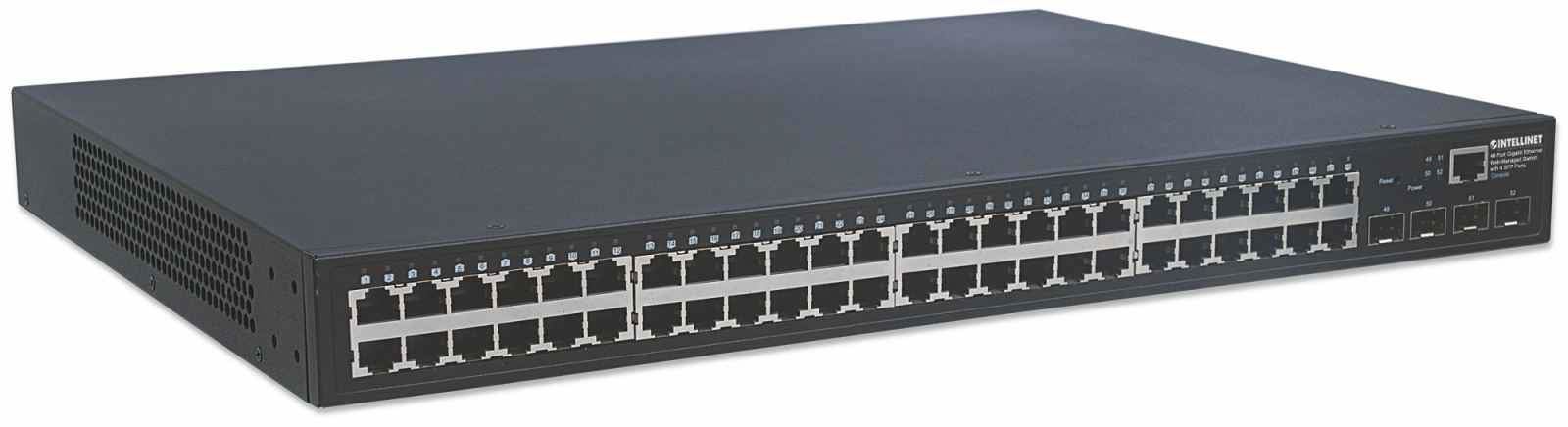 Intellinet 48-Port Gigabit Ethernet Web-Managed Switch with 4 SFP Ports – image 3