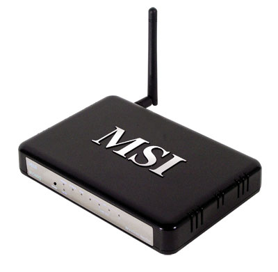MSI Wireless broadband router RG60G