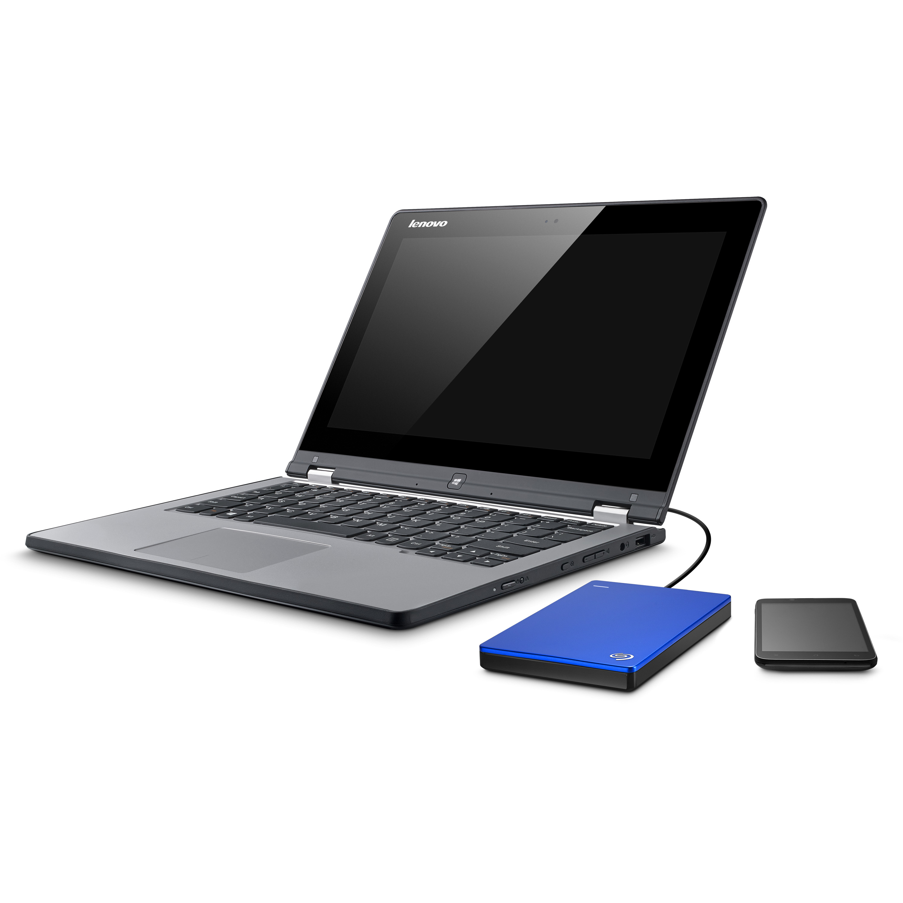 Seagate Backup Plus 2TB Slim Portable Drive, Blue image 3