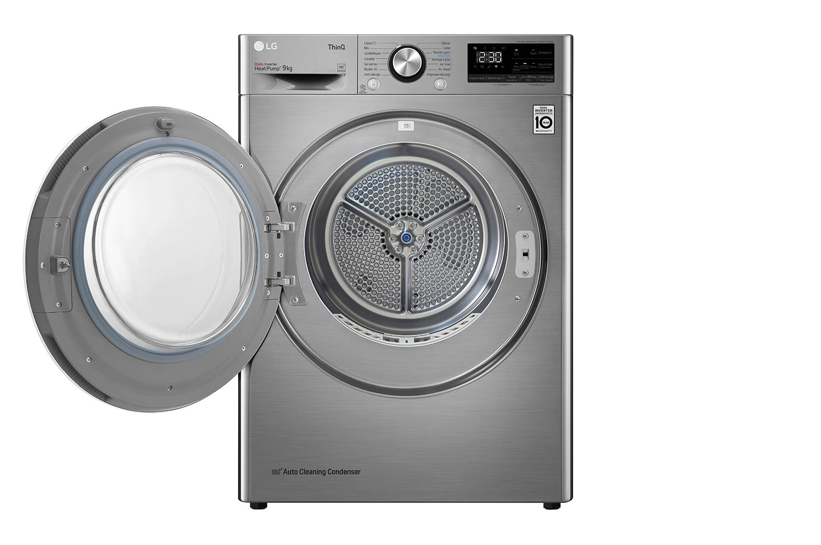 LG RH9V72IX tumble dryer Freestanding Front-load – image 3