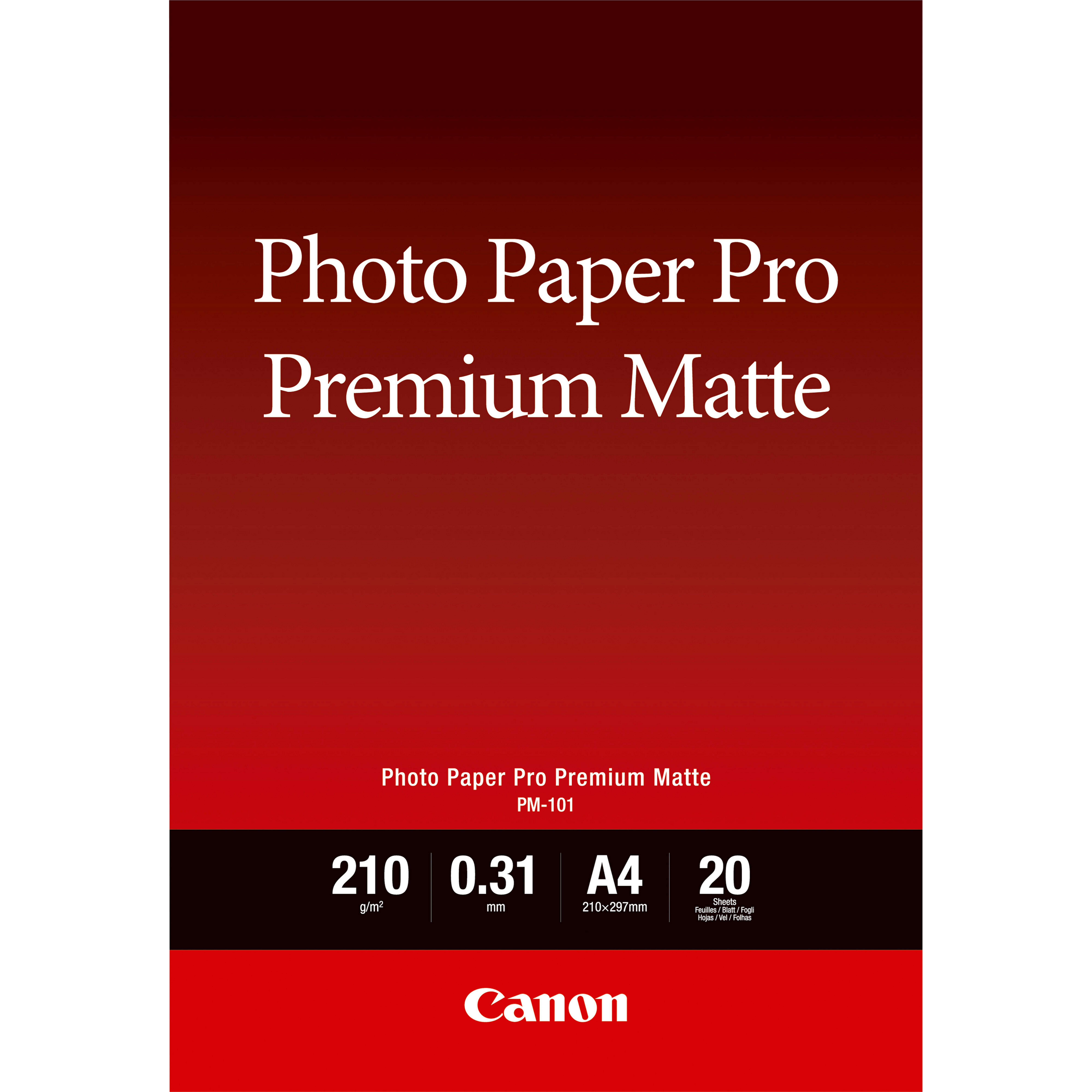 Canon 8657B005 valokuvapaperi A4