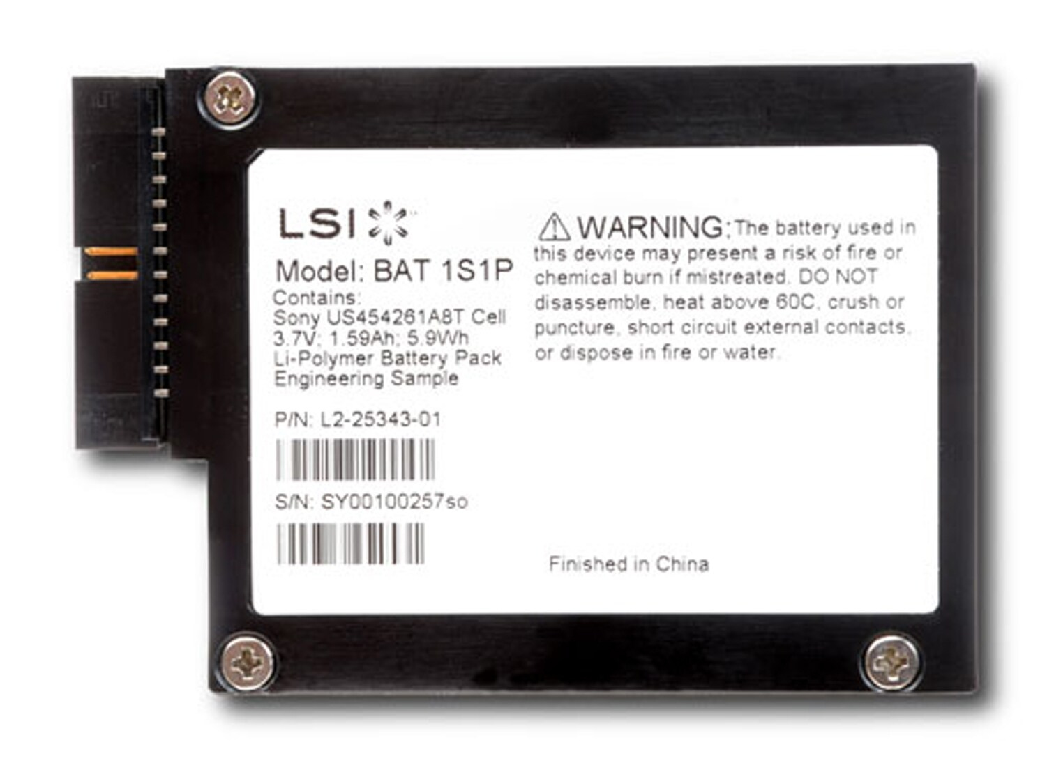 HP LSI iBBU09 reservbatterienhet