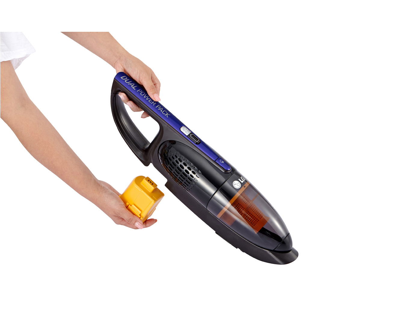 LG VHB511BDB stick vacuum/electric broom 2-in-1 stick vacuum Battery Dry Bagless – image 4
